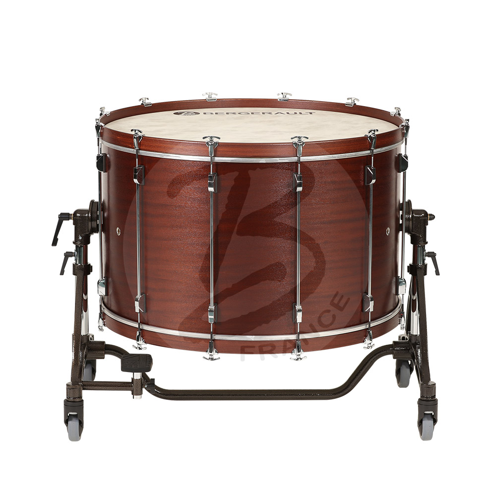 GROSSE CAISSE OLD 32 X 20 CHERRY CONCERT AVEC SUPPORT