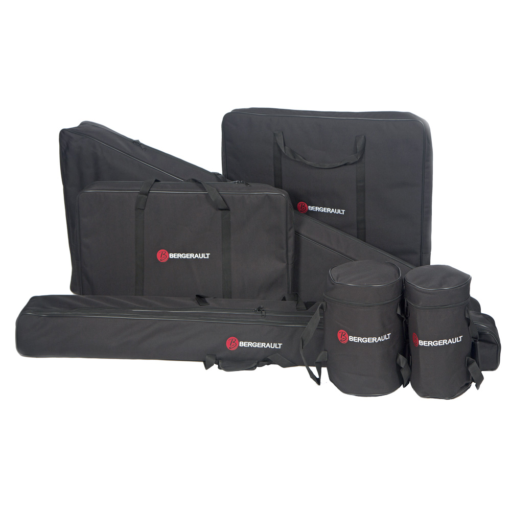 Set of gig bags for 3,5 et 4,0 oct. Bergerault Performer xylophone