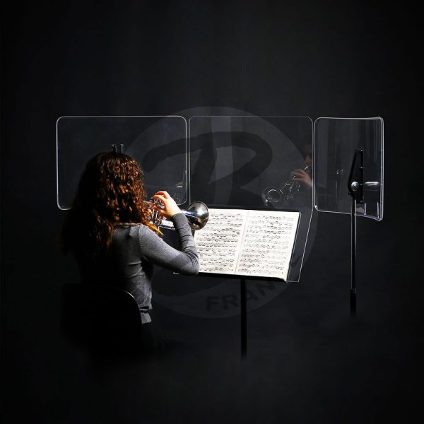 Ecran de protection anti-projections transparent tout pupitre musicien – Image 4