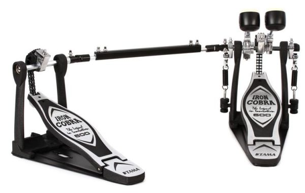 Pédale double de grosse caisse Tama Iron Cobra 600