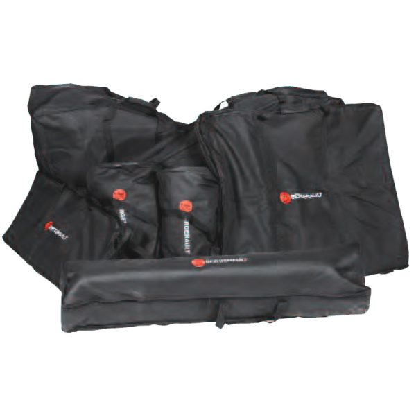 Set of gig bags for 5 oct. Bergerault Signature marimba