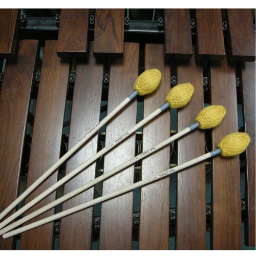 Baguettes de marimba Inaki Conventional Series - double son - médium dure