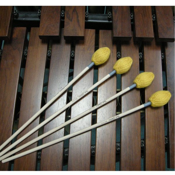 Baguettes de marimba Inaki Conventional Series - double son - médium dure
