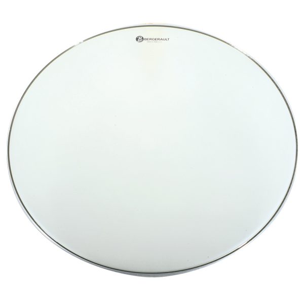 Peau Remo Blanche (logo Bergerault)  Ø 22"