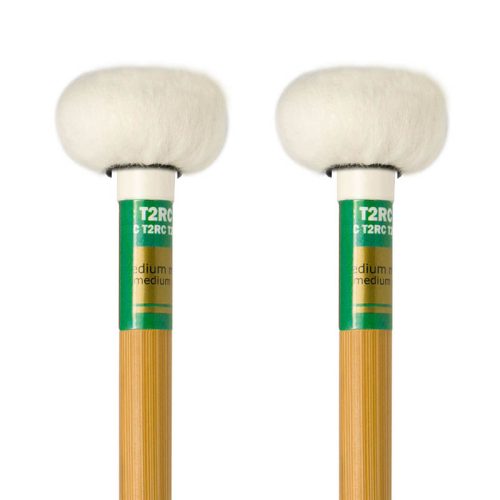 Baguettes de timbales  inaki - tête plate - médium bague verte