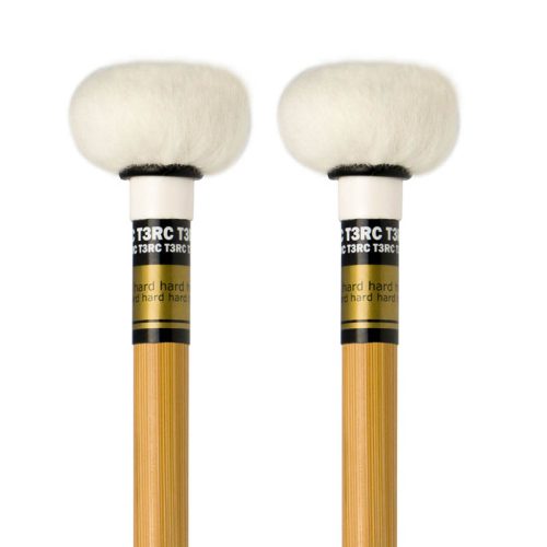 Baguettes de timbales  inaki - tête plate - dure bague noire