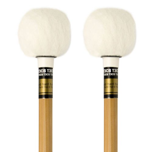 Baguettes de timbales  inaki - tête ronde -  medium bague noire