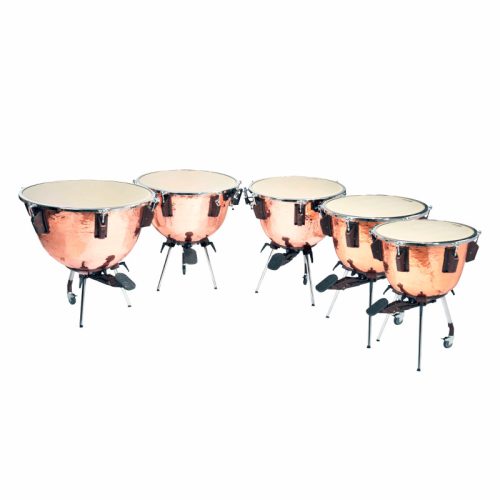 Timbale Bergerault Voyager fût cuivre profond martelé Ø 29''