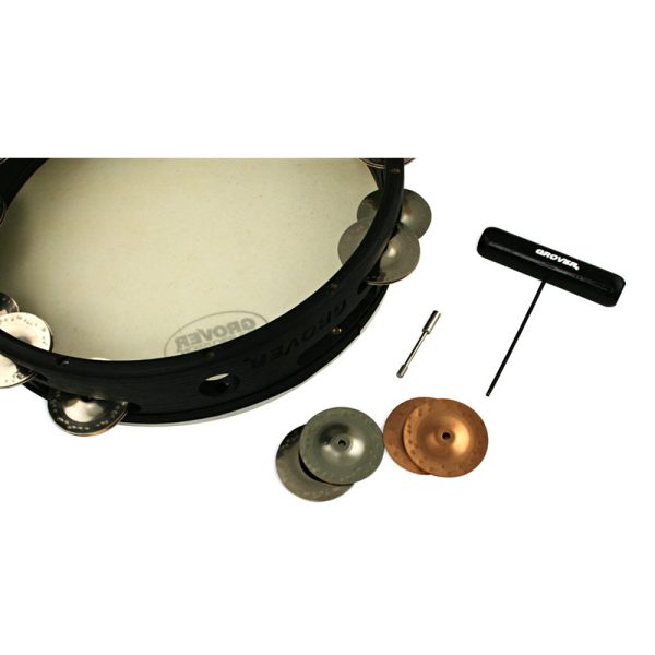 Tambourin accordable Grover  Projection Plus  - German silver – Image 4