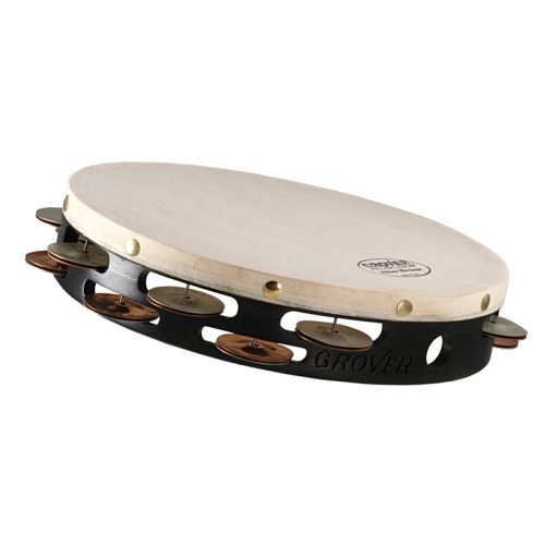 Tambourin Grover Projection Plus  Ø 10" - Combo: German silver / bronze