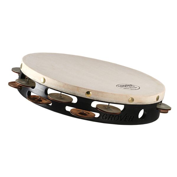 Tambourin Grover Projection Plus  Ø 10" - Combo: German silver / bronze