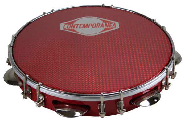 Pandeiro Pro -10" - formica rouge