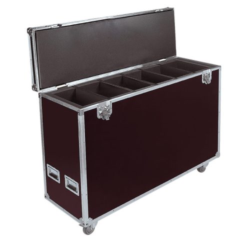 Flight case pour  modulable pour 5 violons altos
