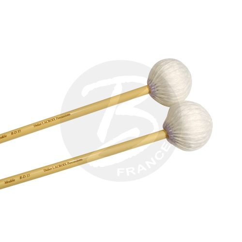 Baguettes de vibra / marimba "Renaud Detruit" Signature (la paire)