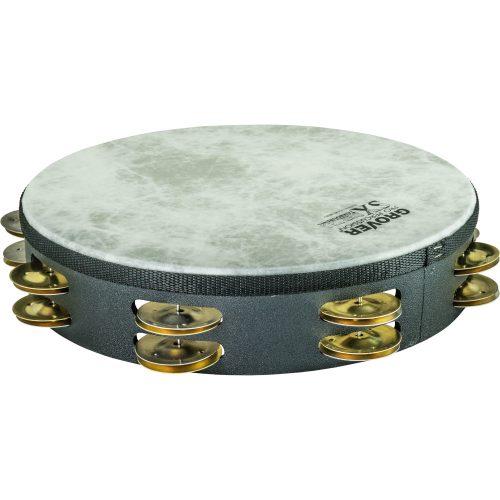 Tambourin Grover Série SX Ø 10" -  Silver brass