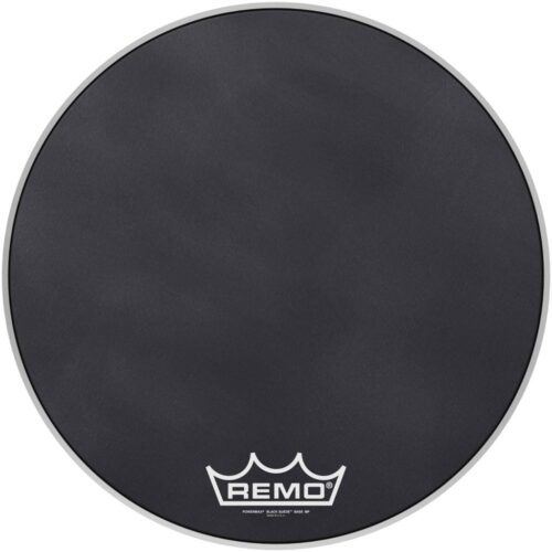 Peau G.C. Remo Powermax Black Suede. Ø 16"