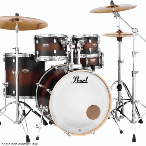 Batterie Pearl Decade Rock 22" - 5 fûts - Satin Bown Burst